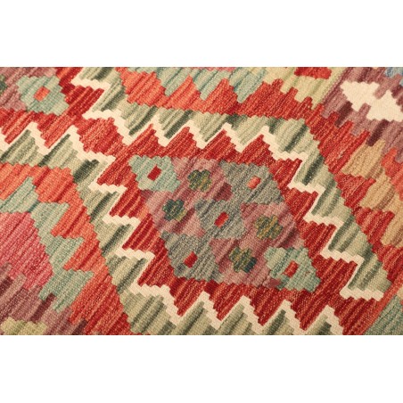 Tappeto Kilim Afghanistan marrone 77x248