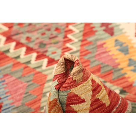 Tappeto Kilim Afghanistan marrone 77x248