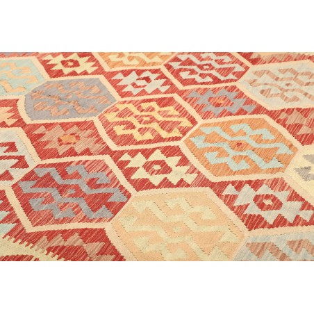 Tappeto Kilim Afghanistan marrone 254x340