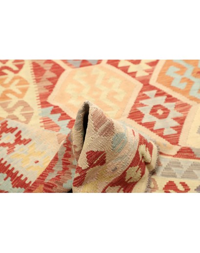 Tappeto Kilim Afghanistan marrone 254x340