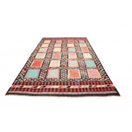Tappeto Kilim Afghanistan beige marrone 199x309
