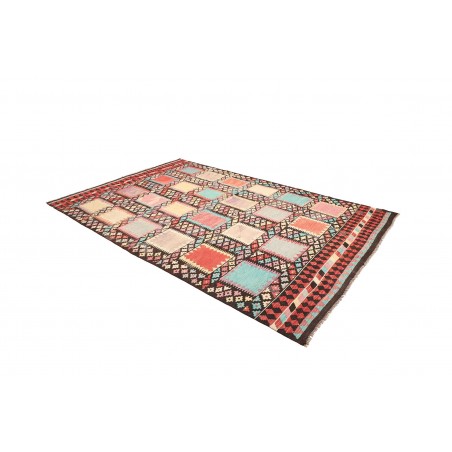 Tappeto Kilim Afghanistan beige marrone 199x309