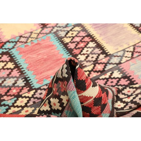 Tappeto Kilim Afghanistan beige marrone 199x309