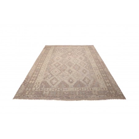 Tappeto Kilim Afghanistan marrone 209x278