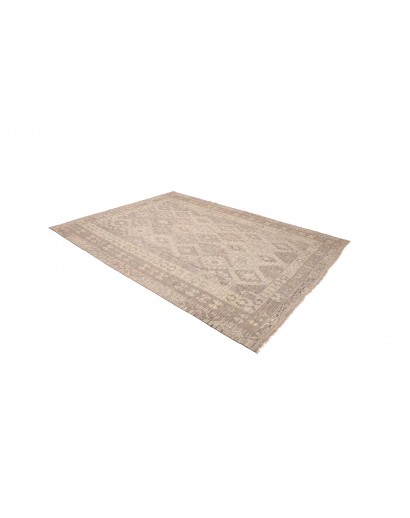 Tappeto Kilim Afghanistan marrone 209x278