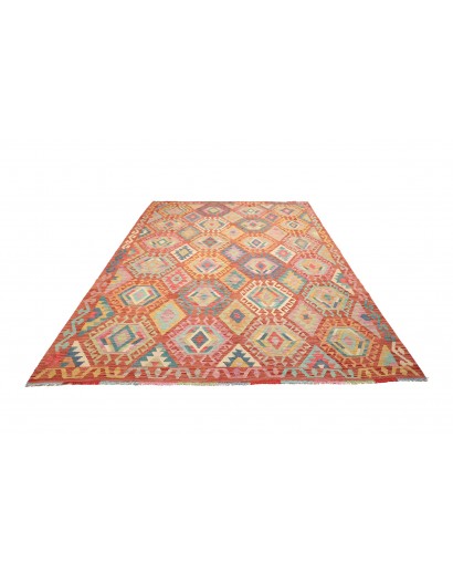 Tappeto Kilim Afghanistan marrone 207x293