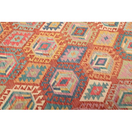 Tappeto Kilim Afghanistan marrone 207x293