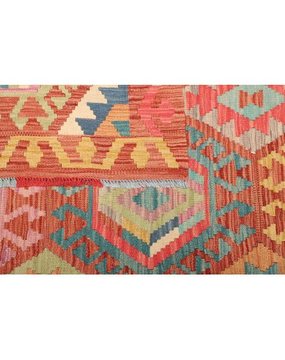 Tappeto Kilim Afghanistan marrone 207x293
