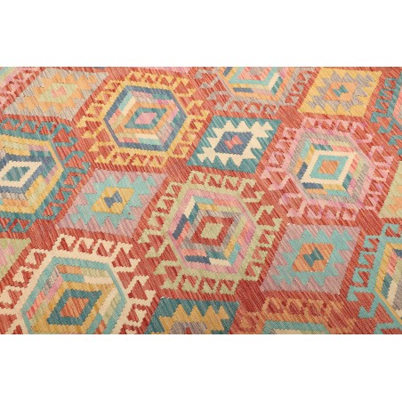 Tappeto Kilim Afghanistan marrone 208x297