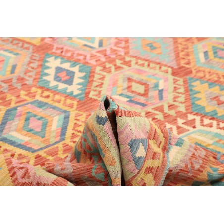 Tappeto Kilim Afghanistan marrone 208x297