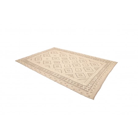 Tappeto Kilim Afghanistan beige giallo 203x292