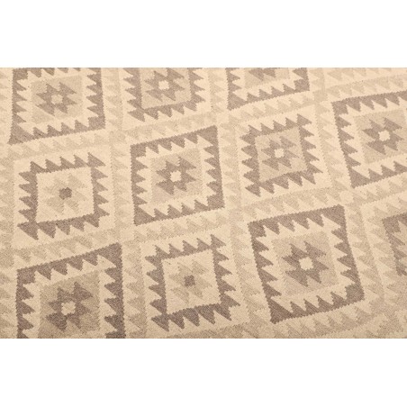 Tappeto Kilim Afghanistan beige giallo 203x292