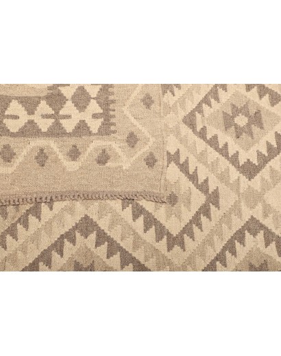 Tappeto Kilim Afghanistan beige giallo 203x292