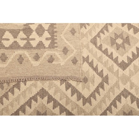 Tappeto Kilim Afghanistan beige giallo 203x292