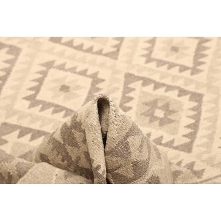 Tappeto Kilim Afghanistan beige giallo 203x292