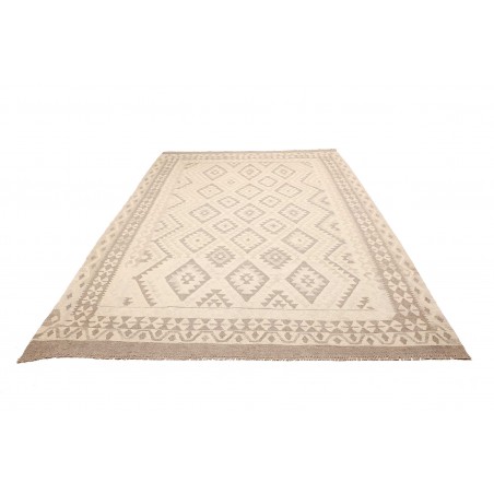 Tappeto Kilim Afghanistan beige marrone 213x289