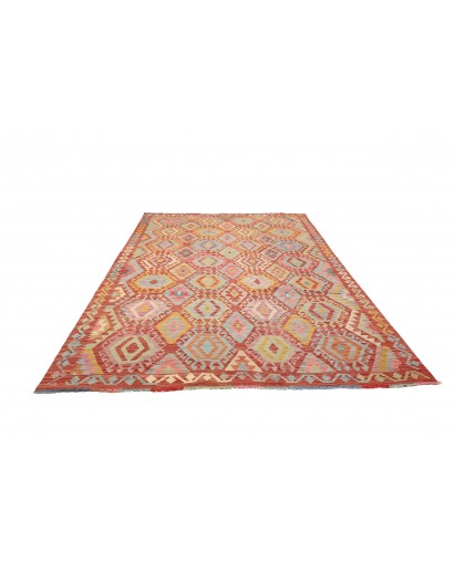 Tappeto Kilim Afghanistan marrone 205x294