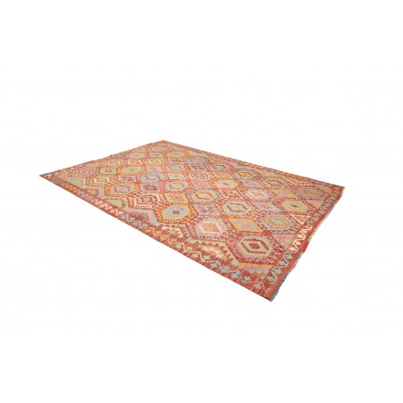 Tappeto Kilim Afghanistan marrone 205x294