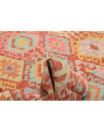 Tappeto Kilim Afghanistan marrone 205x294