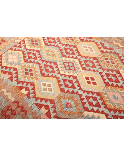 Tappeto Kilim Afghanistan marrone 212x285