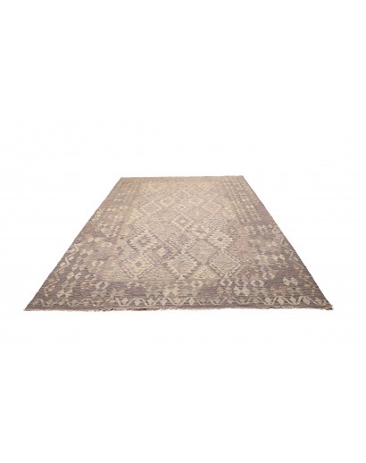 Tappeto Kilim Afghanistan azzurro marrone 213x289