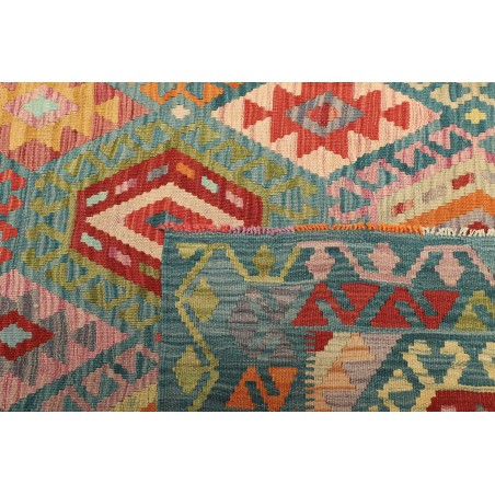 Tappeto Kilim Afghanistan azzurro blu 213x293