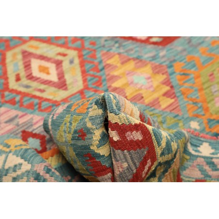 Tappeto Kilim Afghanistan azzurro blu 213x293