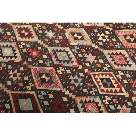 Tappeto Kilim Afghanistan verde azzurro 204x295