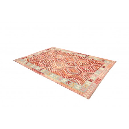 Tappeto Kilim Afghanistan beige marrone 197x282