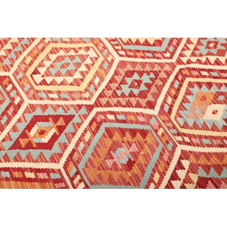 Tappeto Kilim Afghanistan beige marrone 197x282