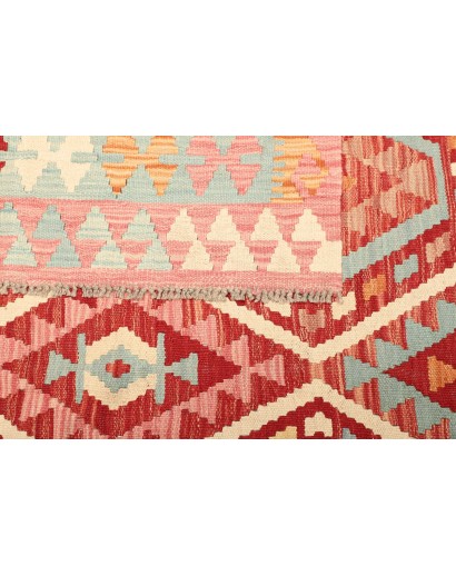 Tappeto Kilim Afghanistan beige marrone 197x282