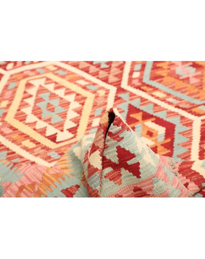 Tappeto Kilim Afghanistan beige marrone 197x282