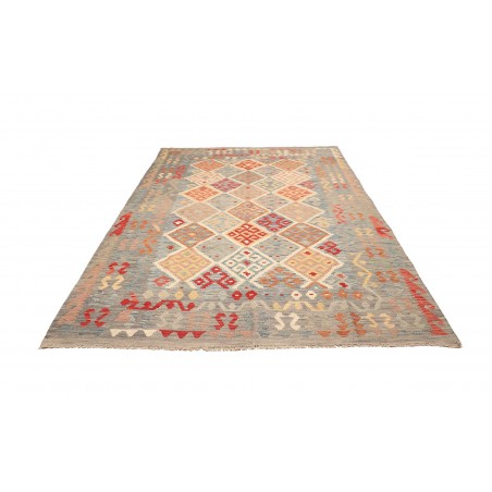 Tappeto Kilim Afghanistan marrone 200x286