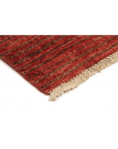 Tappeto Shayan Pakistan marrone rosso 90x149