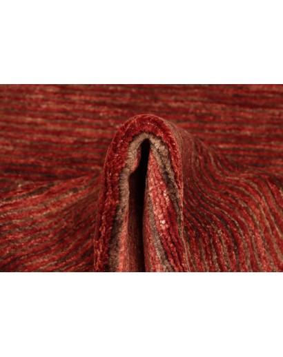 Tappeto Shayan Pakistan marrone rosso 90x149