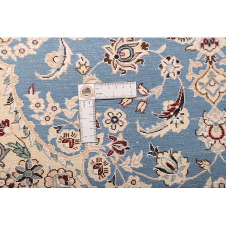 Tappeto Nain 6La Persia bianco blu 82x127