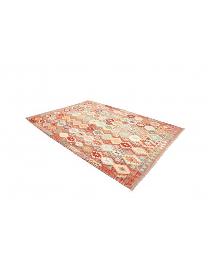 Tappeto Kilim Afghanistan marrone 210x284