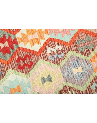 Tappeto Kilim Afghanistan marrone 210x284