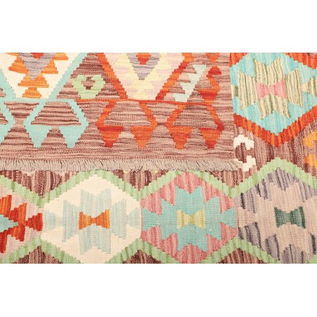 Tappeto Kilim Afghanistan marrone 210x284