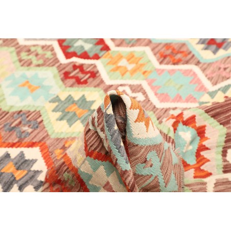 Tappeto Kilim Afghanistan marrone 210x284