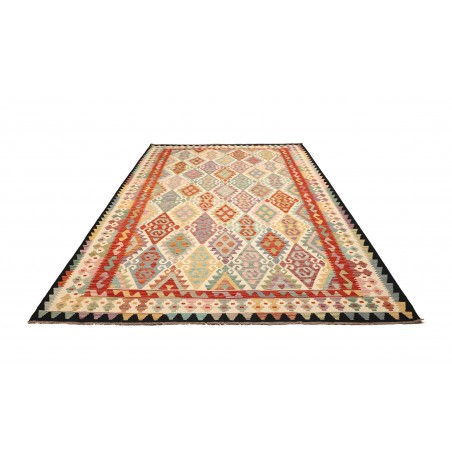 Tappeto Kilim Afghanistan marrone beige 208x291