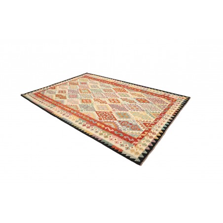 Tappeto Kilim Afghanistan marrone beige 208x291