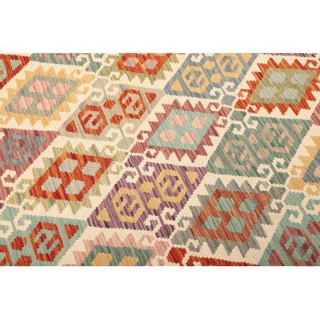 Tappeto Kilim Afghanistan marrone beige 208x291