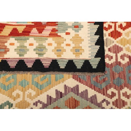 Tappeto Kilim Afghanistan marrone beige 208x291