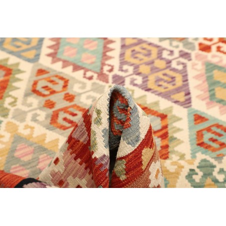 Tappeto Kilim Afghanistan marrone beige 208x291