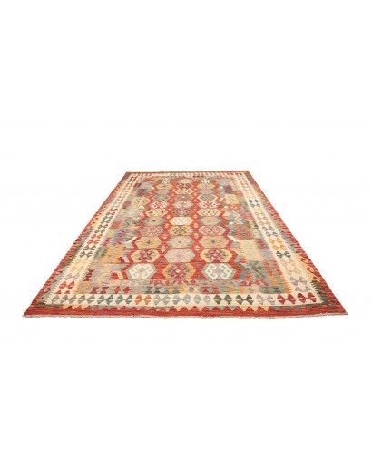 Tappeto Kilim Afghanistan marrone 209x301