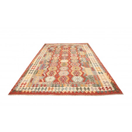 Tappeto Kilim Afghanistan marrone 209x301