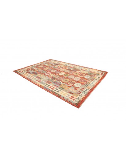 Tappeto Kilim Afghanistan marrone 209x301