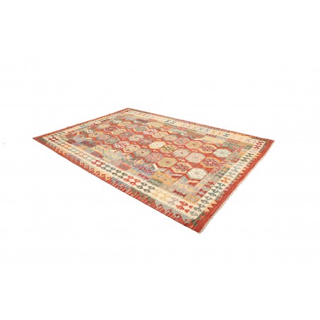 Tappeto Kilim Afghanistan marrone 209x301