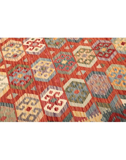 Tappeto Kilim Afghanistan marrone 209x301